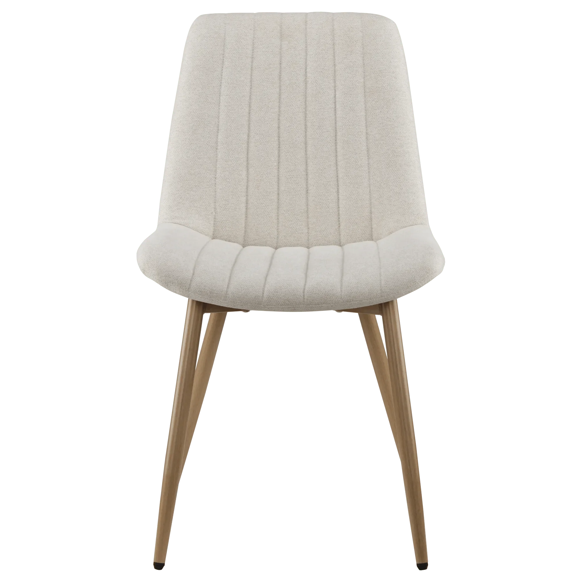 Fabric and Metal Dining Chair - Image 5