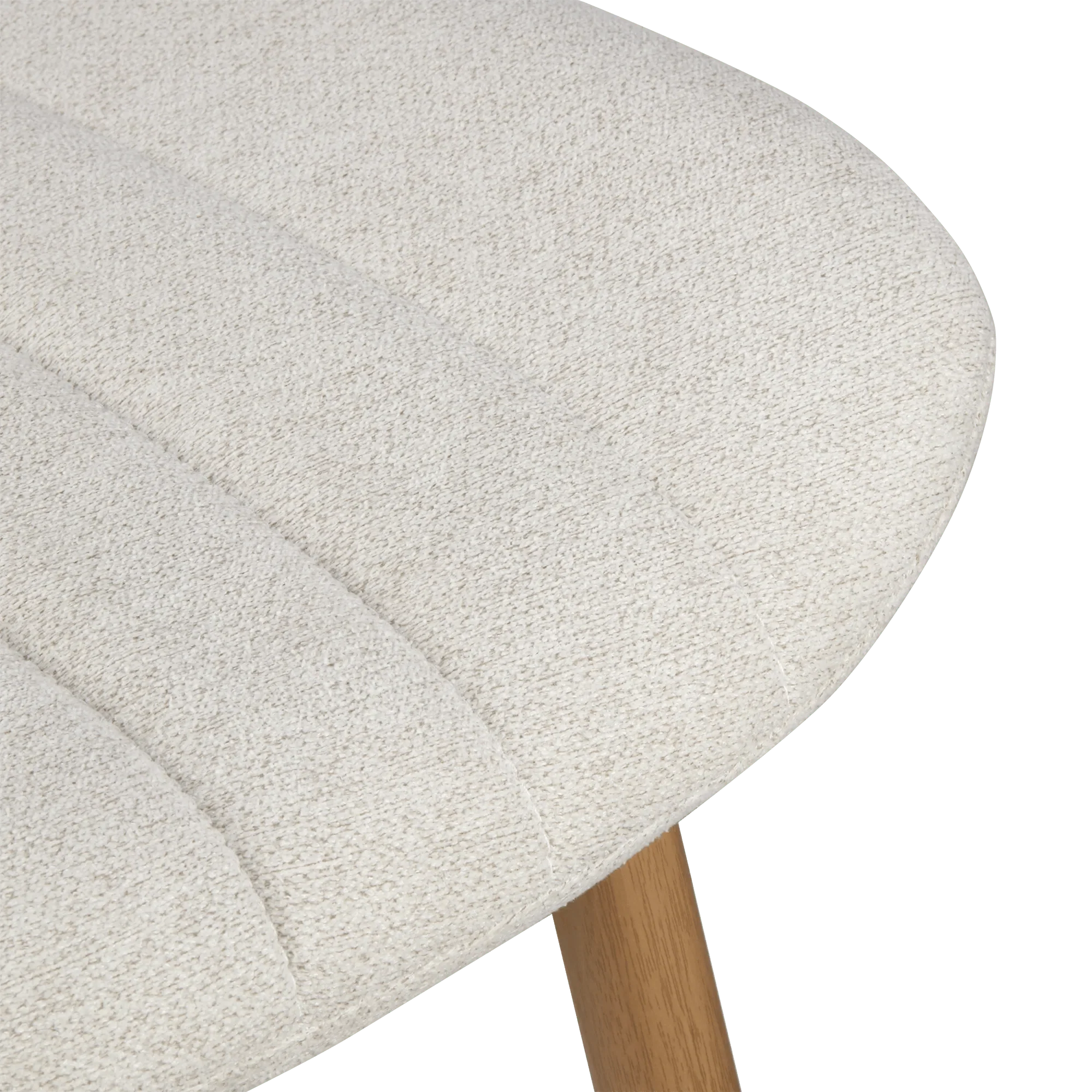 Fabric and Metal Dining Chair - Image 7